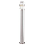 SEARCHLIGHT LOUVRE Outdoor Post - Stainless Steel Metal & Polycarbonate