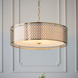 ENDON Cordero 3lt Pendant - Gold