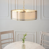 ENDON Cordero 3lt Pendant - Gold