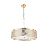 ENDON Cordero 3lt Pendant - Gold