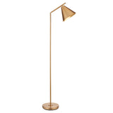 ENDON Cape Task Floor - Antique Brass