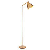 ENDON Cape Task Floor - Antique Brass
