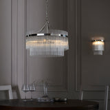 ENDON Marietta 5lt Pendant - Bright Nickel