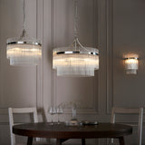 ENDON Marietta 5lt Pendant - Bright Nickel