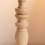 ENDON Bibury Table Base - Natural Ash Wood