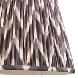 ENDON Zigzag 35cm Tapered Shade - Pearl Grey