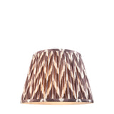 ENDON Zigzag 35cm Tapered Shade - Pearl Grey