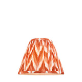 ENDON Zigzag 25cm Tapered Shade - Orange Apricot