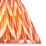 ENDON Zigzag 30cm Tapered Shade - Apricot Orange