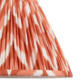 ENDON Zigzag 30cm Tapered Shade - Apricot Orange