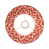 ENDON Zigzag 30cm Tapered Shade - Apricot Orange