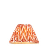 ENDON Zigzag 30cm Tapered Shade - Apricot Orange