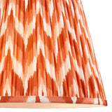ENDON Zigzag 35cm Tapered Shade - Apricot Orange