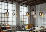 SEARCHLIGHT Wire Mesh Effect Globe Lamp