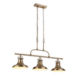 SEARCHLIGHT DALLAS 3Lt Bar Pendant