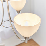 ENDON Alton 3Lt Pendant - Satin Chrome