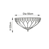 TIFFANY Brooklyn Large 2Lt Flush