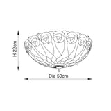 TIFFANY Hutchinson Large 2Lt Flush