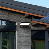 SEARCHLIGHT SOLAR Wall Light - Aluminium & Frost Polycarbonate