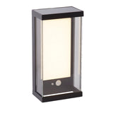 SEARCHLIGHT SOLAR Wall Light - Aluminium & Frost Polycarbonate