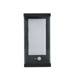 SEARCHLIGHT SOLAR Wall Light - Aluminium & Frost Polycarbonate