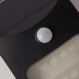 SEARCHLIGHT Solar Wall Light - ABS & Frost Polycarbonate