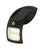 SEARCHLIGHT Solar Wall Light - ABS & Frost Polycarbonate