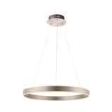ENDON Gen Ring Pendant - Matt Nickel