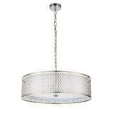 ENDON Cordero 3lt pendant - Satin Nickel