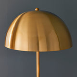 ENDON Nova Floor Lamp - Antique Brass