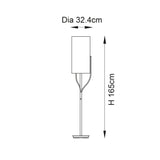 ENDON Fraser Floor Lamp