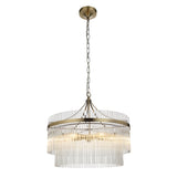 ENDON Marietta 5lt Pendant - Antique Brass