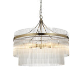 ENDON Marietta 5lt Pendant - Antique Brass