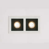 SEARCHLIGHT Grid 2 GU10, White / Black