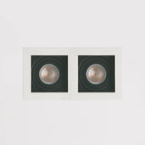 SEARCHLIGHT Grid 2 GU10, Fire Rated, White / Black