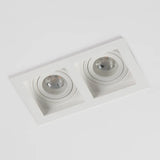 SEARCHLIGHT Grid 2 GU10, Fire Rated, White