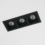 SEARCHLIGHT Grid 3 GU10, Black