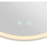 SLV TRUKKO 80 mirror Ø 80 cm, chrome