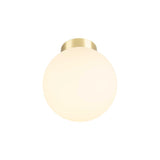 SLV SUN 20 ceiling-mounted light, round, 1x max. 60 W, E27, gold
