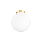 SLV SUN 20 ceiling-mounted light, round, 1x max. 60 W, E27, gold