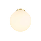 SLV SUN 30 ceiling-mounted light, round, 1x max. 60 W, E27, gold