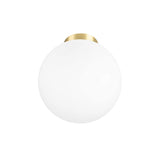 SLV SUN 30 ceiling-mounted light, round, 1x max. 60 W, E27, gold
