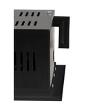 SLV KADUX recessed ceiling light, single, 3000 K, DALI 2, touch, 30°, black