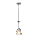 ELSTEAD Lighting Agatha 1 Light Pendant - Polished Chrome