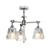 ELSTEAD Lighting Agatha 3 Light Pendant - Polished Chrome