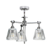 ELSTEAD Lighting Agatha 3 Light Pendant - Polished Chrome