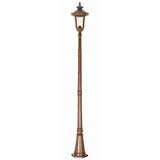 ELSTEAD Lighting Chicago 1 Light Medium Lamp Post - Rusty Bronze Patina