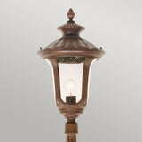 ELSTEAD Lighting Chicago 1 Light Medium Lamp Post - Rusty Bronze Patina