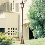 ELSTEAD Lighting Chicago 1 Light Medium Lamp Post - Rusty Bronze Patina