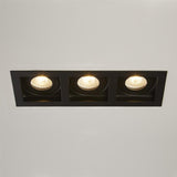 SEARCHLIGHT Grid 3 GU10, Black